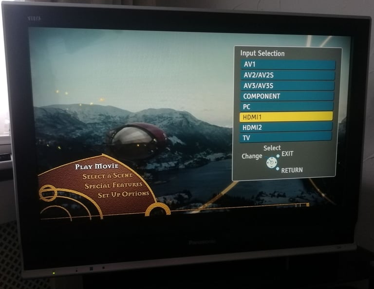 32 Inch Panasonic LCD TV With Remote TX-32LXD70