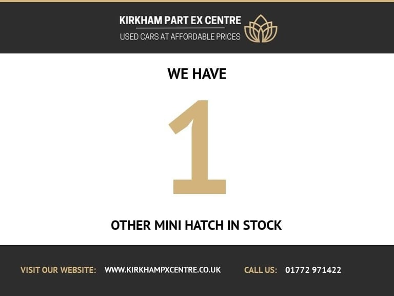 2010 MINI Hatch 1.6 One 3dr HATCHBACK PETROL Manual