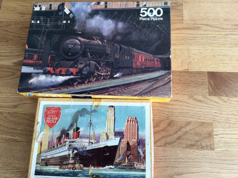 image for 2 Vintage Puzzles. 