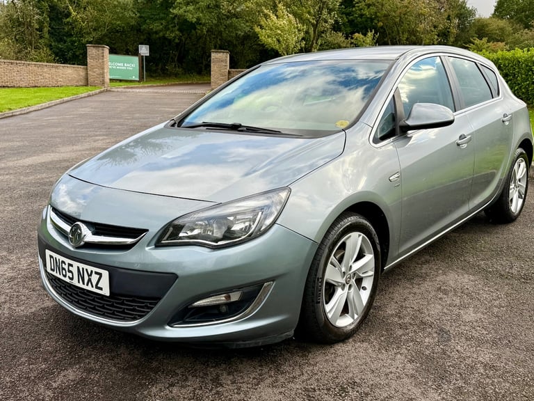 2015/65 VAUXHALL ASTRA 1.4 16V SRI 5DR SILVER GREY 113K MILES CRUISE &amp; ALLOYS