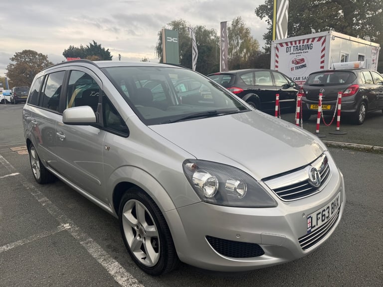 2013 Vauxhall Zafira 1.6i [115] Exclusiv 5dr MPV Petrol Manual