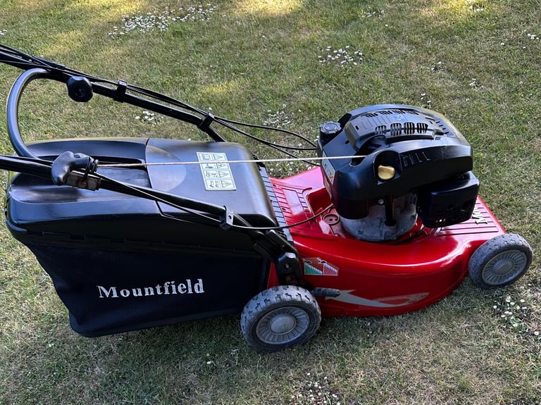 Mountfield 196cc commercial 4speed alloy lawnmower 21”cut Selfdrive mower fully serviced VGC 