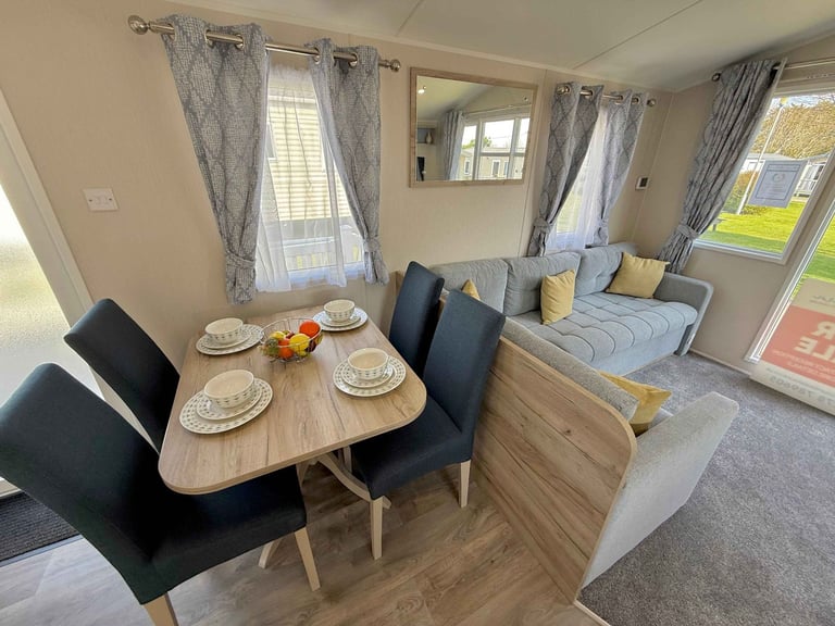 Ex demo New Willerby Linwood static caravan for sale at St Agnes Holiday Park, Truro TR4 8HS