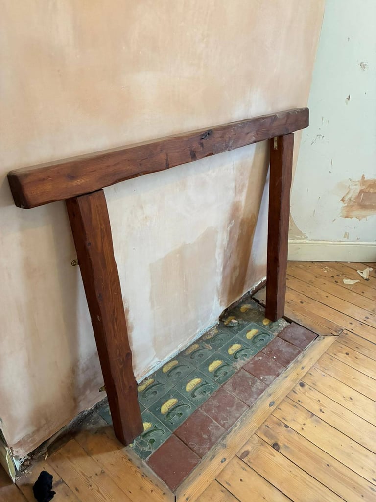 Wooden Fireplace Surround