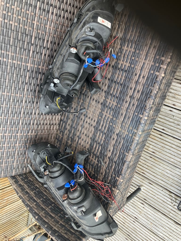 Omega headlights