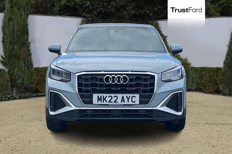 2022 Audi Q2 30 TFSI S Line 5dr, Virtual Cockpit, Audi Drive Select, Media Screen, Sat N Estate P...