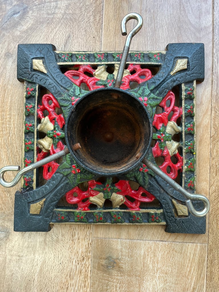 Cast iron Christmas tree stand