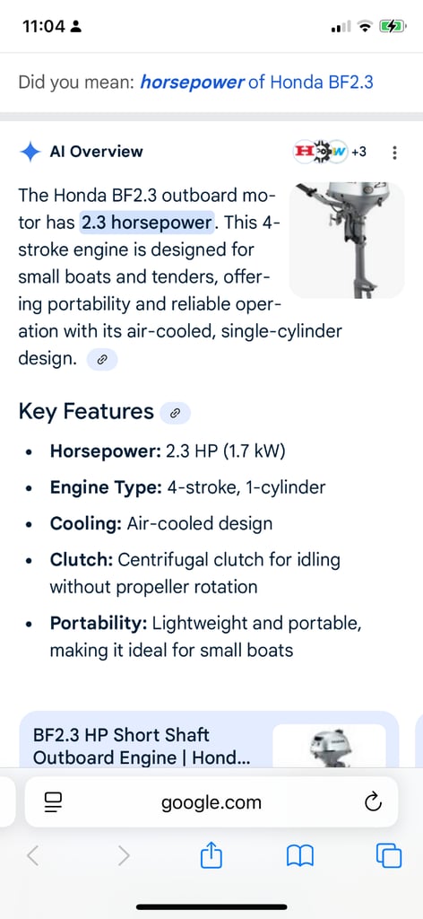 Honda Engine 
