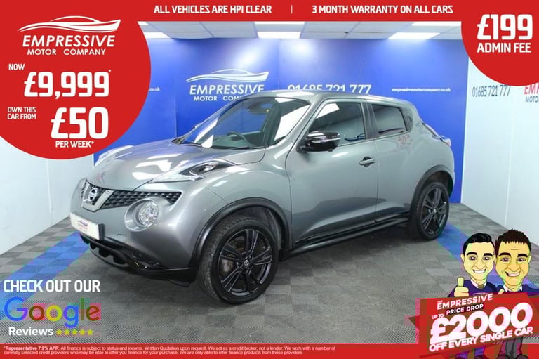 image for 2018 68 NISSAN JUKE 1.2 DIG-T TEKNA SUV 5DR PETROL MANUAL EURO 6 (S/S) (115 PS)