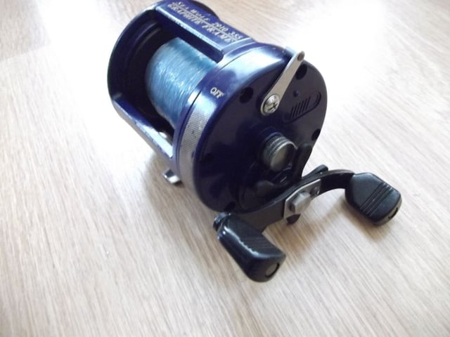 evolution of fishing reels R SALT Size:8 Strands-65LB Vintage Ocean City Fishing Mainstay Compatible