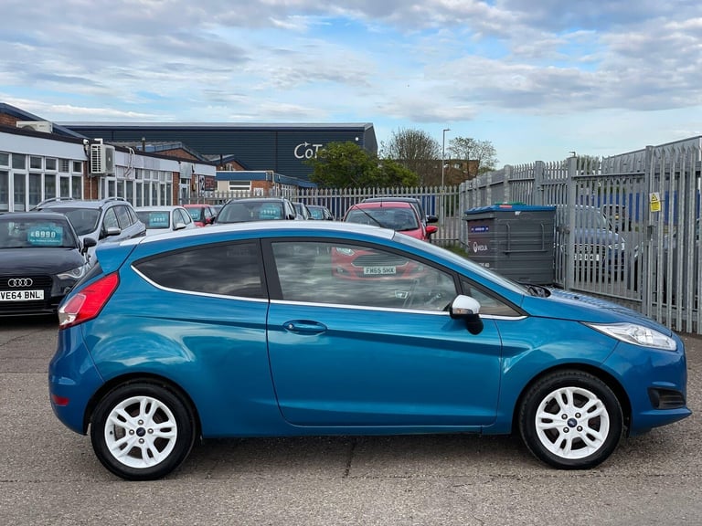 2016 Ford Fiesta 1.0T EcoBoost Zetec Blue Edition Euro 6 (s/s) 3dr HATCHBACK Petrol Manual