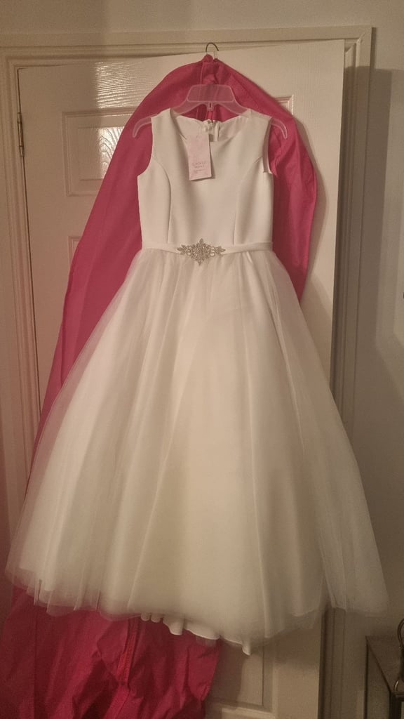 image for Ivory Flower Girl Dress