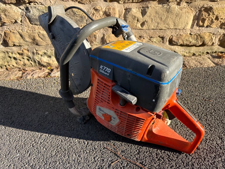 Husqvarna K770 Petrol Cut Off Concrete Saw