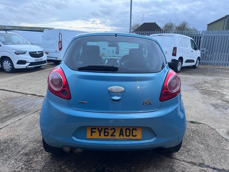 2012 Ford Ka 1.3 TDCi Zetec Hatchback 3dr Diesel Manual Euro 5 (75 ps) Hatchback Diesel Manual