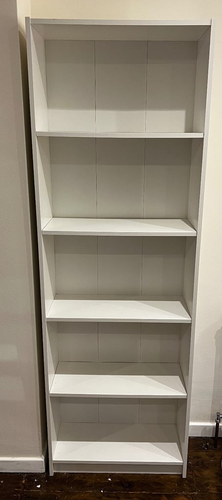 image for Ikea Gersby bookcase in white - Good condition 
