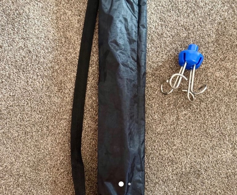 image for Collapsible  I V. / Dialysis stand with tripod&  4 hooks 