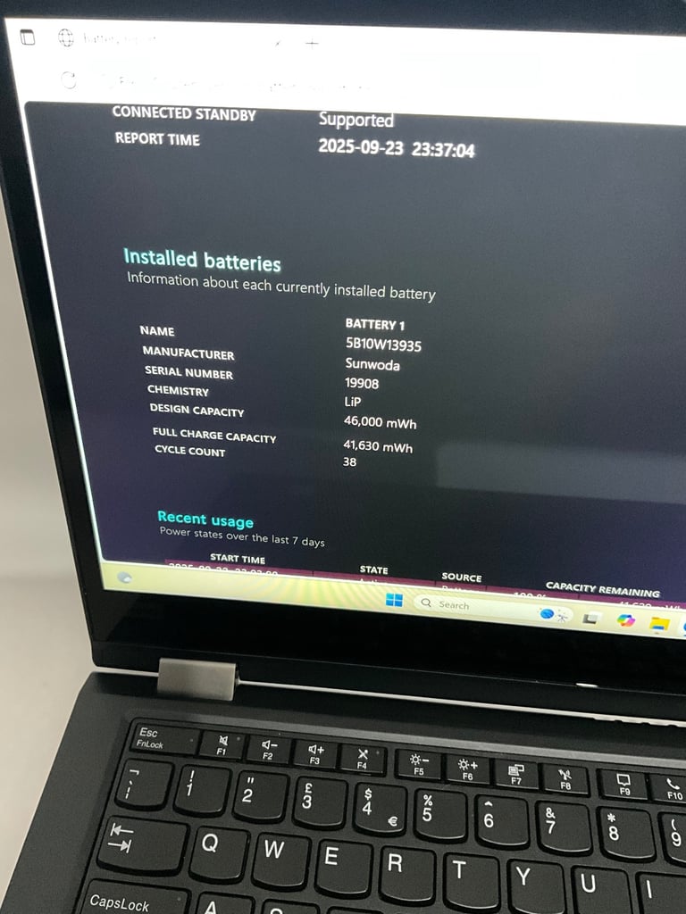Lenovo ThinkPad L13 Yoga Gen 2 13" i7 11th Gen 16GB RAM & 500GB QWERTY UK Superb