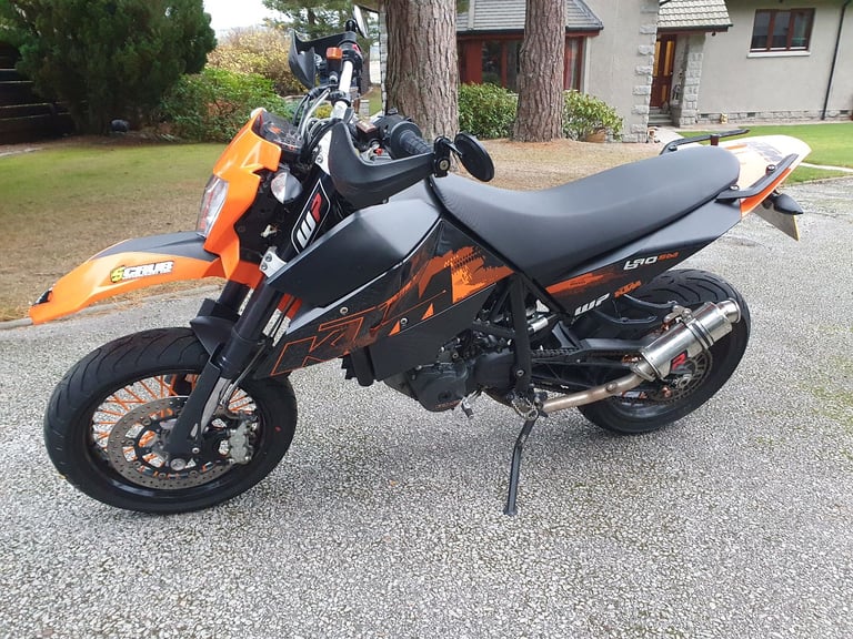 KTM, SUPERMOTO, 2008, 654 (cc)