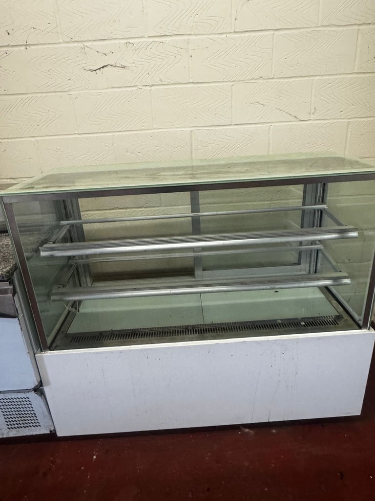 Display cake fridge like new cafe shop restaurant 