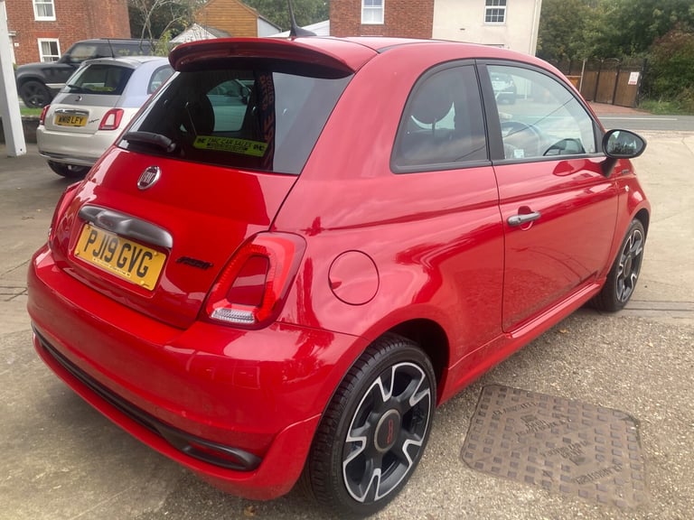 2019 Fiat 500 1.2 S 3dr HATCHBACK Petrol Manual