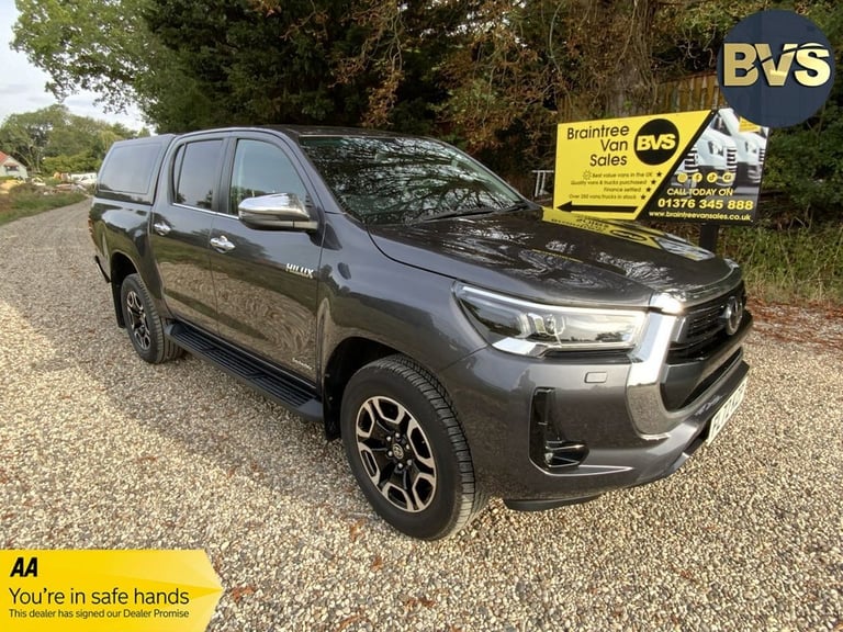 2022 Toyota Hilux 2.4 D-4D Invincible Pickup Double Cab 4dr Diesel Auto 4WD Euro 6 (s/s) (150 PIC...