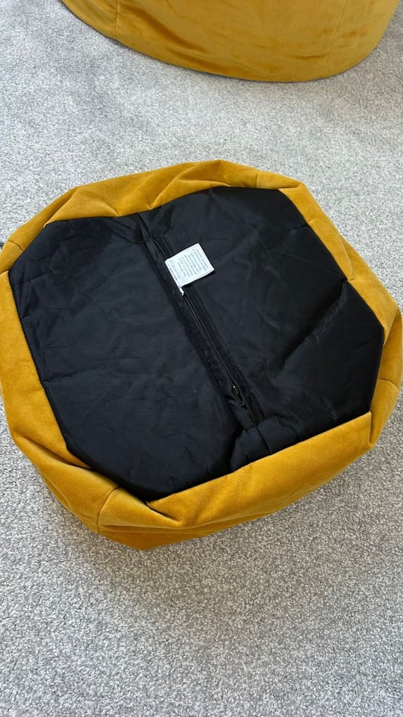 Bean bag and foot stool
