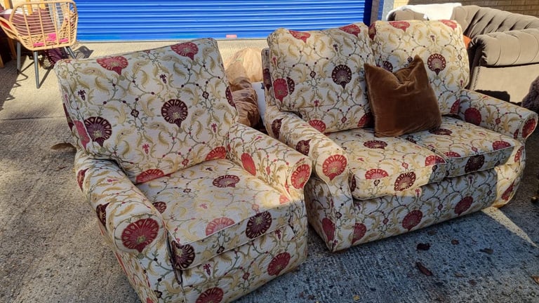 Multiyork sofa and chair for sale 