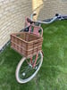 Woman Bicycle with Basket
