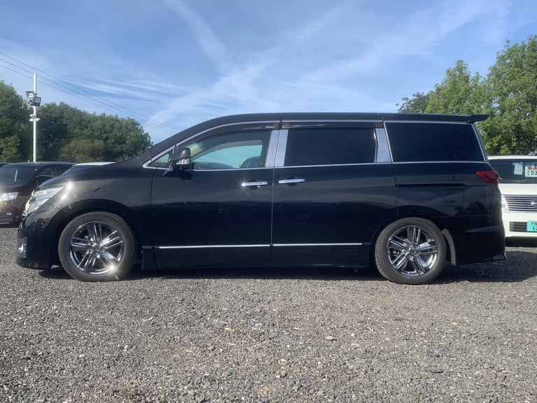 2011 Nissan Elgrand Rider PE52 3.5 V6 Automatic 7 Leather Seats MPV Petrol Automatic