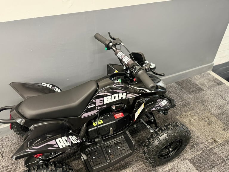 BRAND NEW STOMP EBOX ACDC KIDS ELECTRIC ATV QUAD BIKE ELECTRIC MOTORCROSS ATV