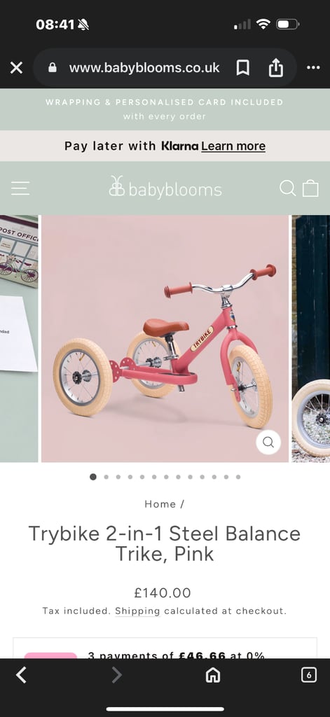 image for Balance bike 