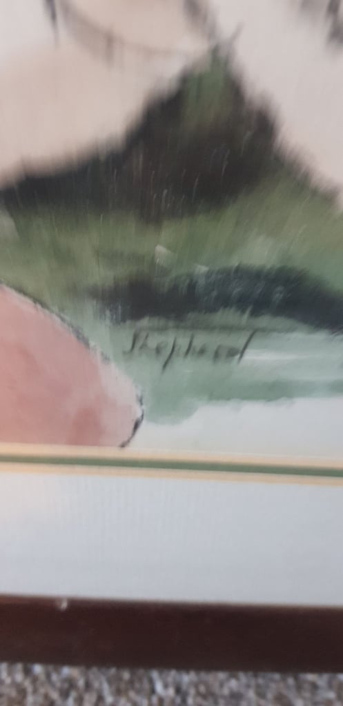 3 orig sydney d horne sheperd painings 