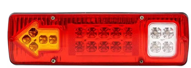 2x Rear Light 19 LED 12 V
