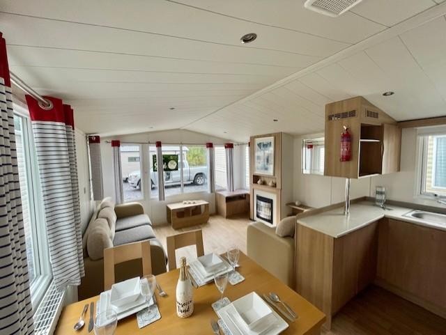 2014 SWIFT BORDEUAX 35X12X3 OFF SITE SALE OFFSITE STATIC CARAVAN FOR SALE