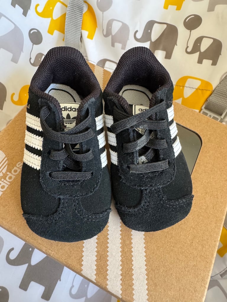image for Adidas gazelle crib shoes
