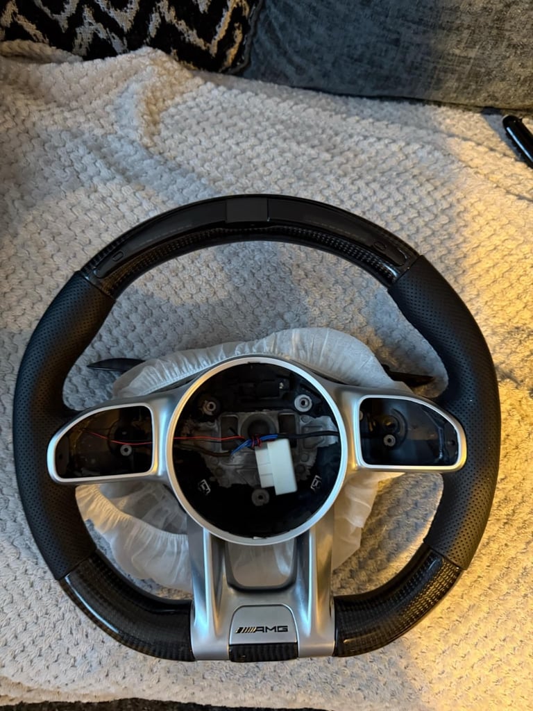 image for Amg carbon fibre steering wheel 