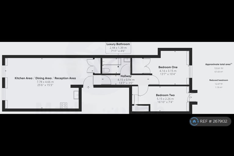 2 bedroom flat in Bethnal Green Road, London, E2 (2 bed) (#2679132)