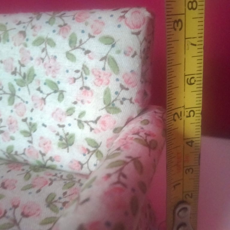 Dolls House Living room set of furniture including new cat still in packaging