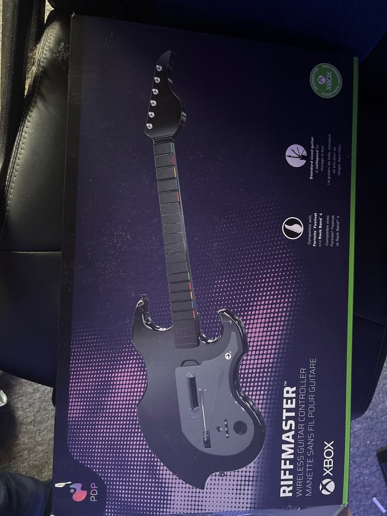 image for Riffmaster Guitar XBOX