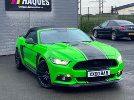 2018 Ford Mustang 5.0 V8 GT SelShift Euro 6 2dr convertible DAMAGED REPAIRED Ma