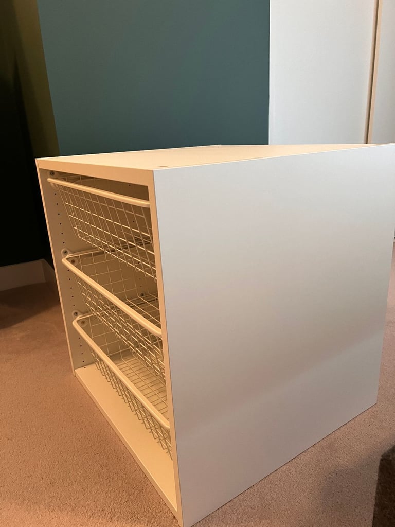 New - Ikea Platsa Storage frame with pull-out baskets