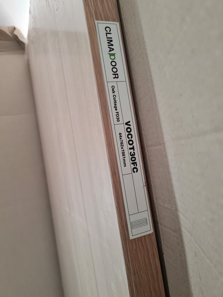 Oak cottage style door