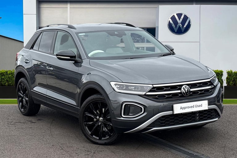 2023 Volkswagen T-Roc 1.0 TSI Style 5dr **BLACK DESIGN PACK** SUV PETROL Manual