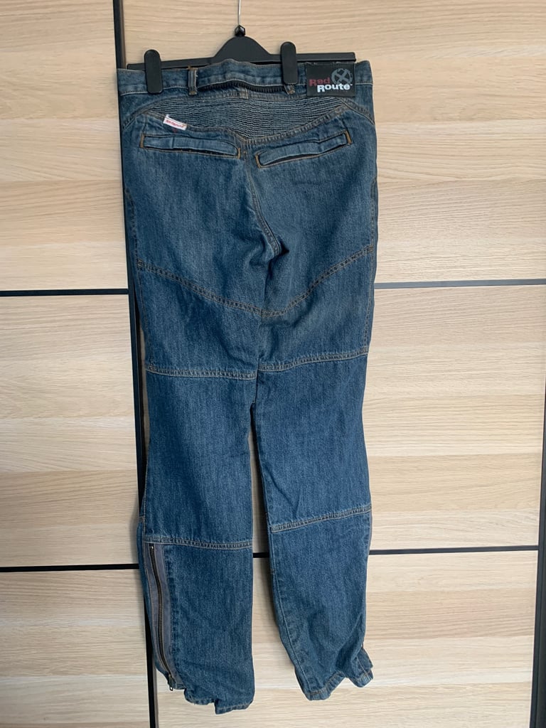 Red Route ladies motorbike trousers - size 10
