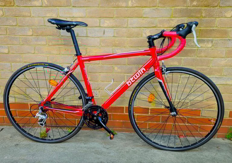 image for B'twin triban 3 carbon fibre road bike 54cm21 