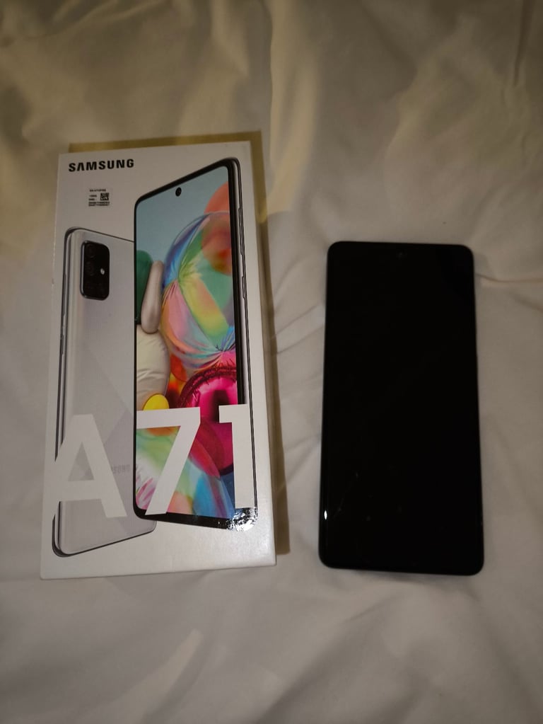 image for Samsung a71 128gb prism crush silver