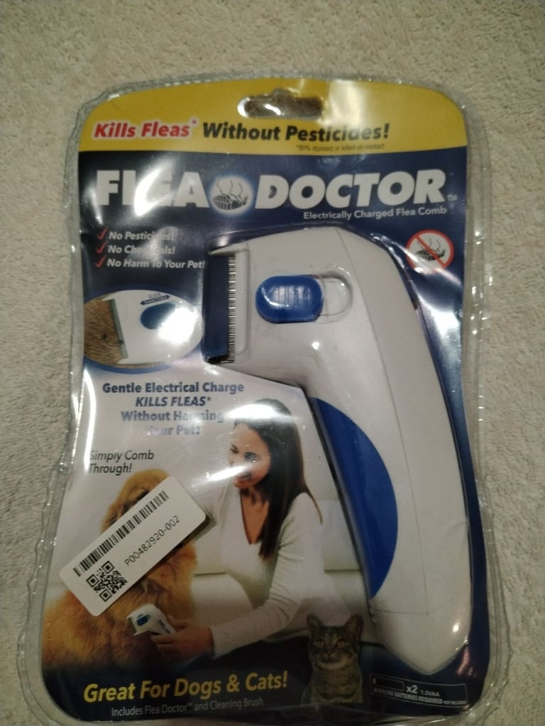 Pet flea treatment machine kills fleas 