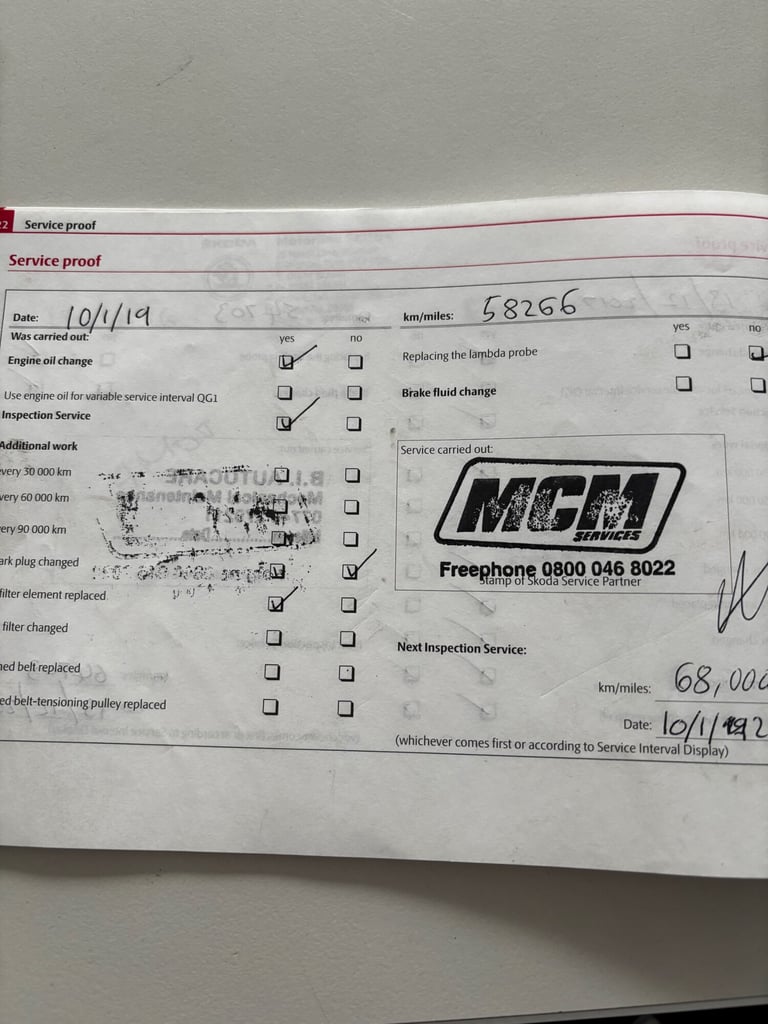 2009 Skoda Roomster 1.4 16V SE 5dr MPV Petrol Manual