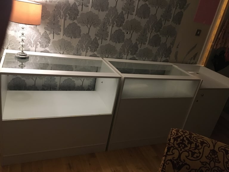 Display storage cabinets 