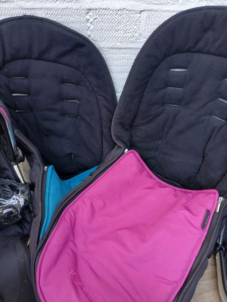 iCandy Peach 2 2in1 Black Double Travel System